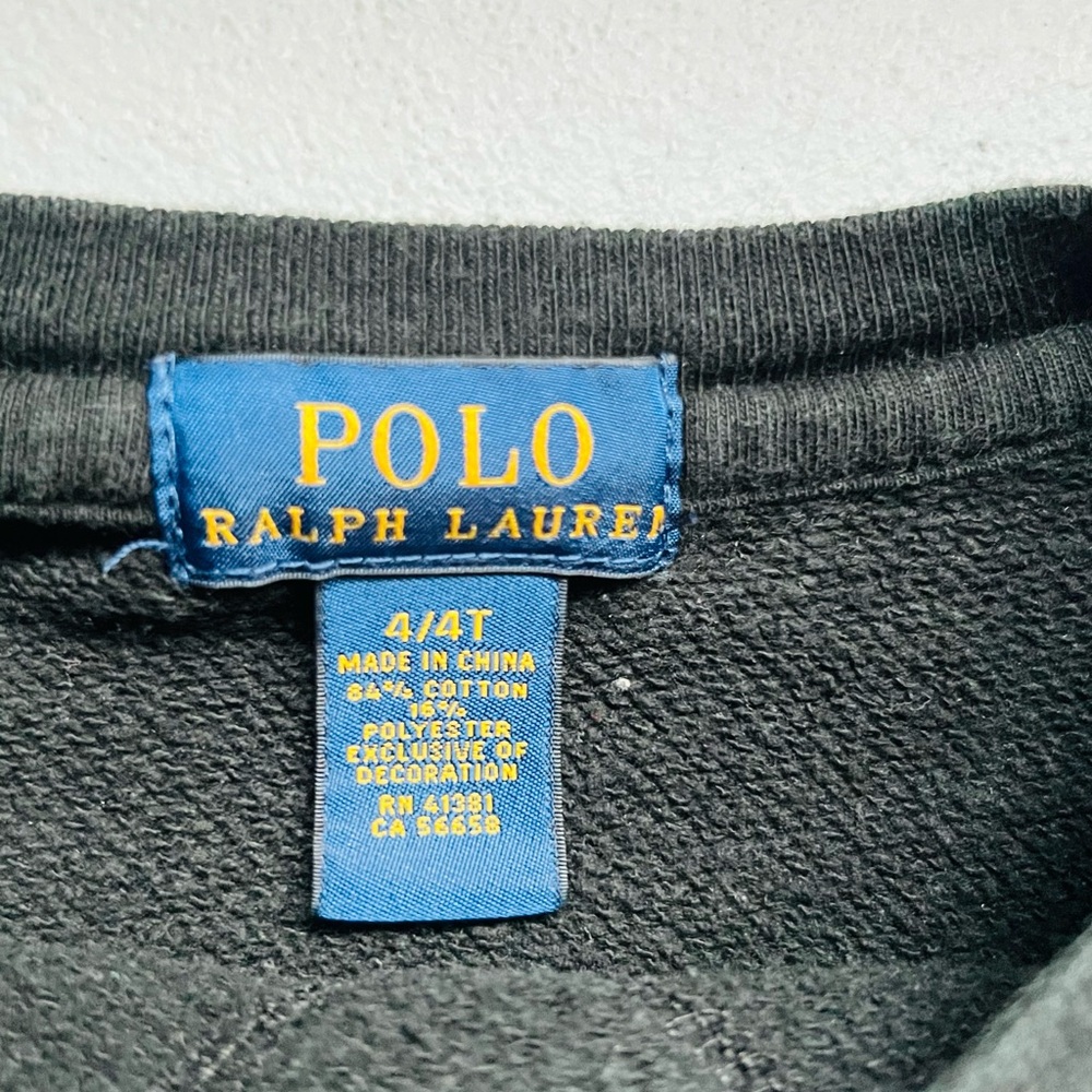 Boys Polo Ralph Lauren Crewneck Pullover Sweater 4T - Picture 3 of 6